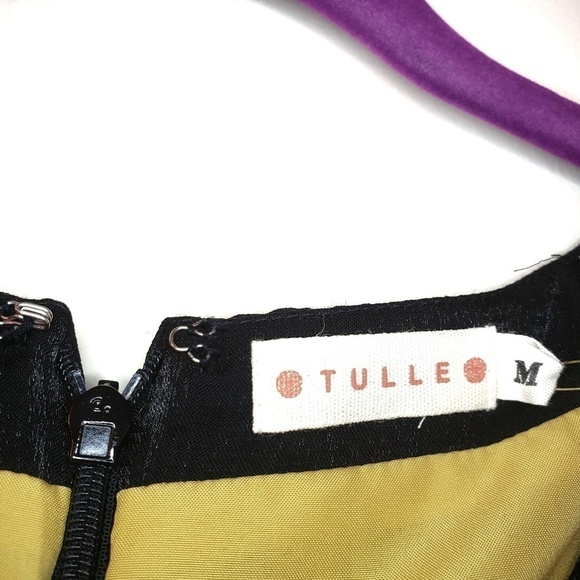 Modcloth Tulle Black Empire Waist Dress NWT - Picture 5 of 6